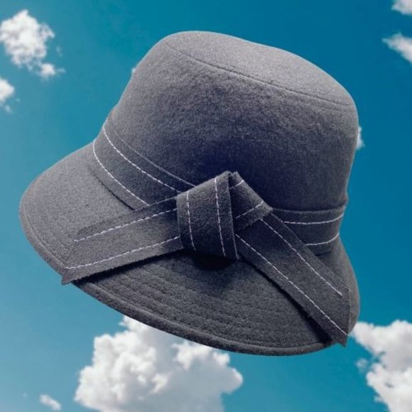 Magid Hats Black Wool Blend Bucket Hat main image 4